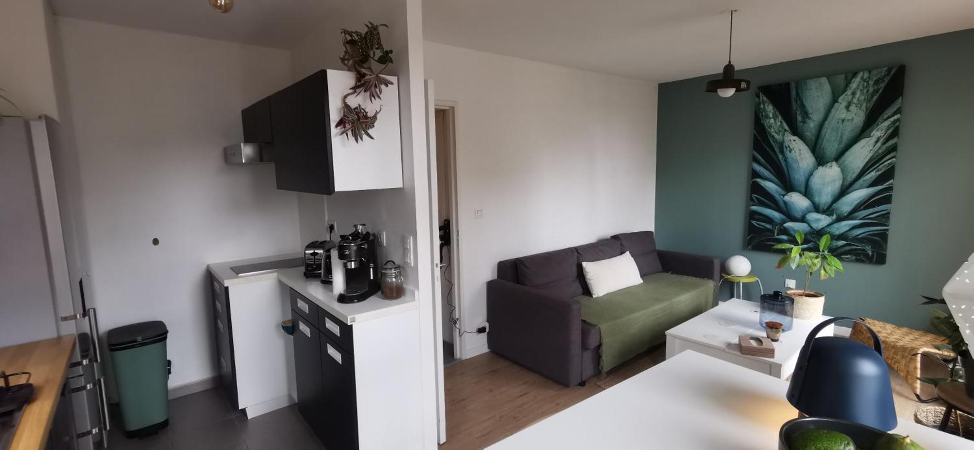 Appart T2 L'Ile De Nantes Avec Parking Prive מראה חיצוני תמונה
